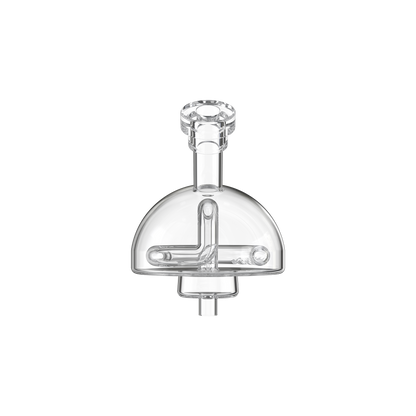 Hand blown borosilicate glass top upgrade 