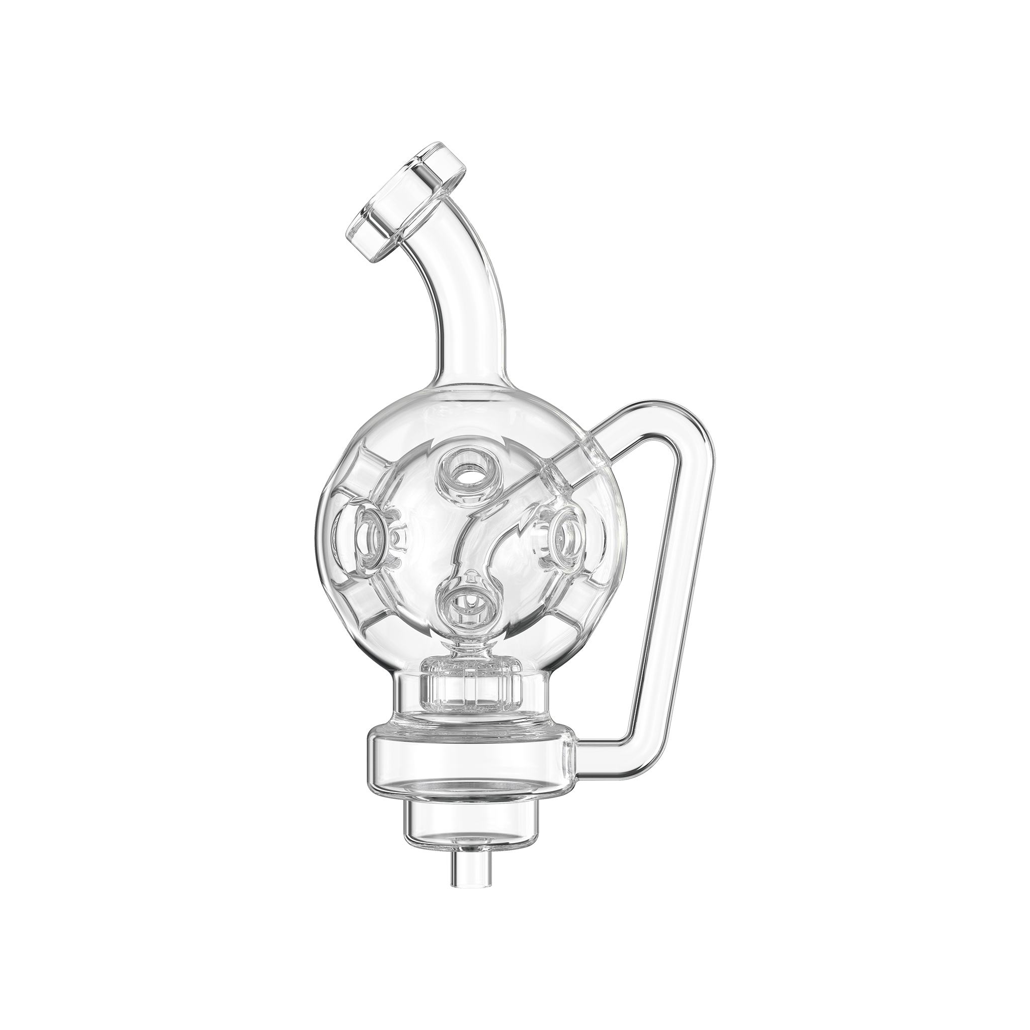 Hand blown borosilicate glass Hive Ball attachment for Boost Evo