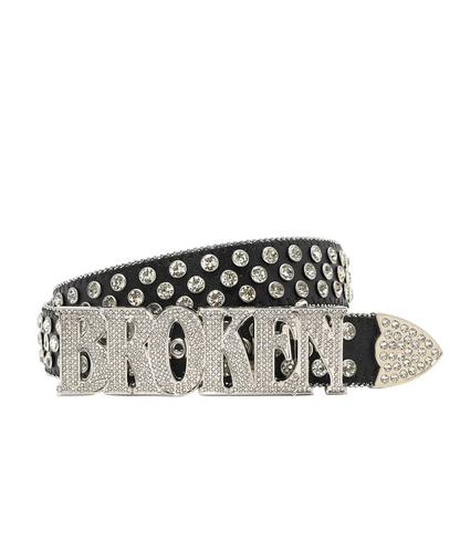 Broken Rhinestone Belt