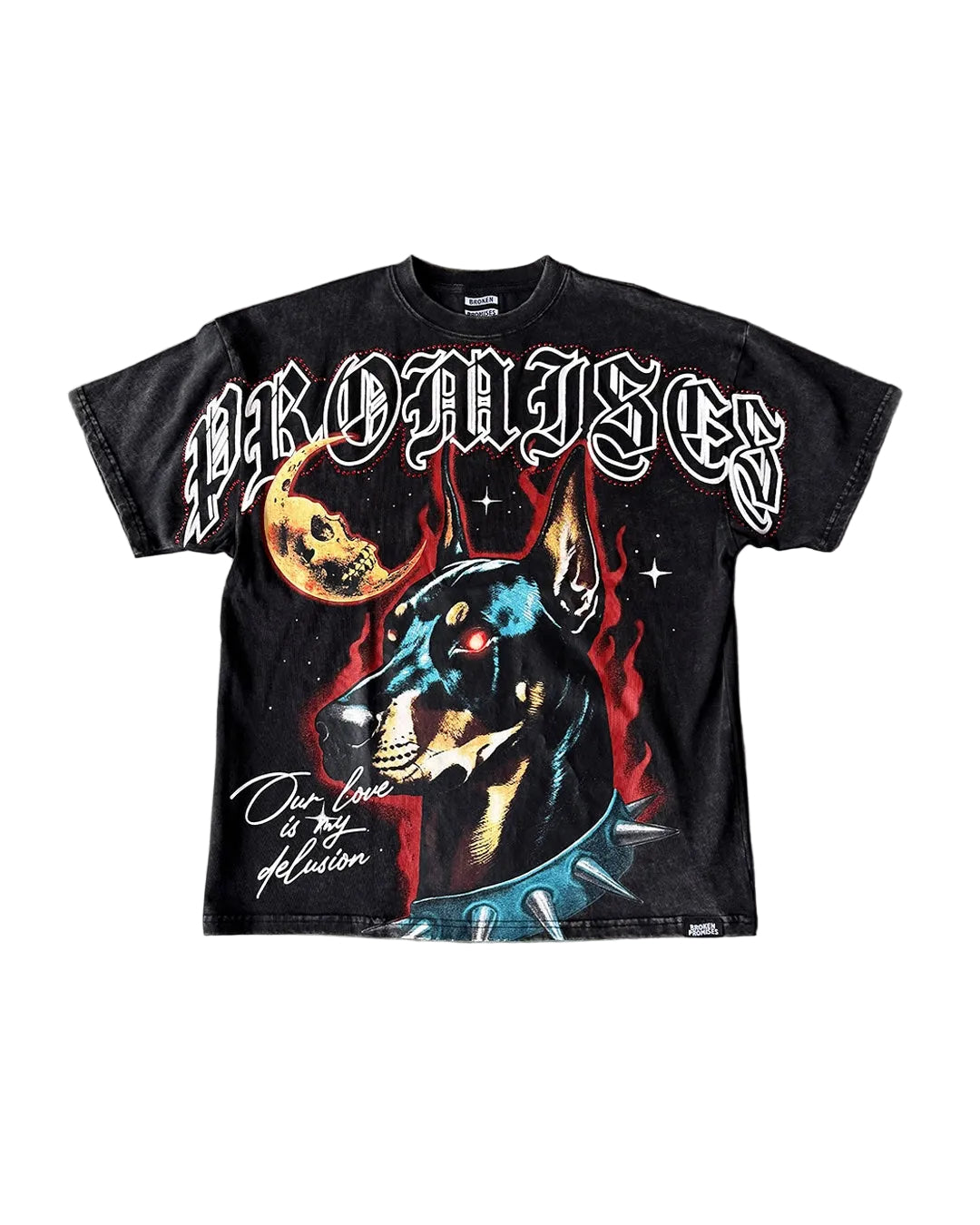 Delusion Tee Rhinestone