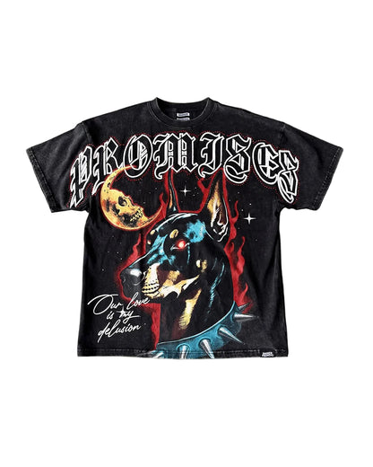 Delusion Tee Rhinestone
