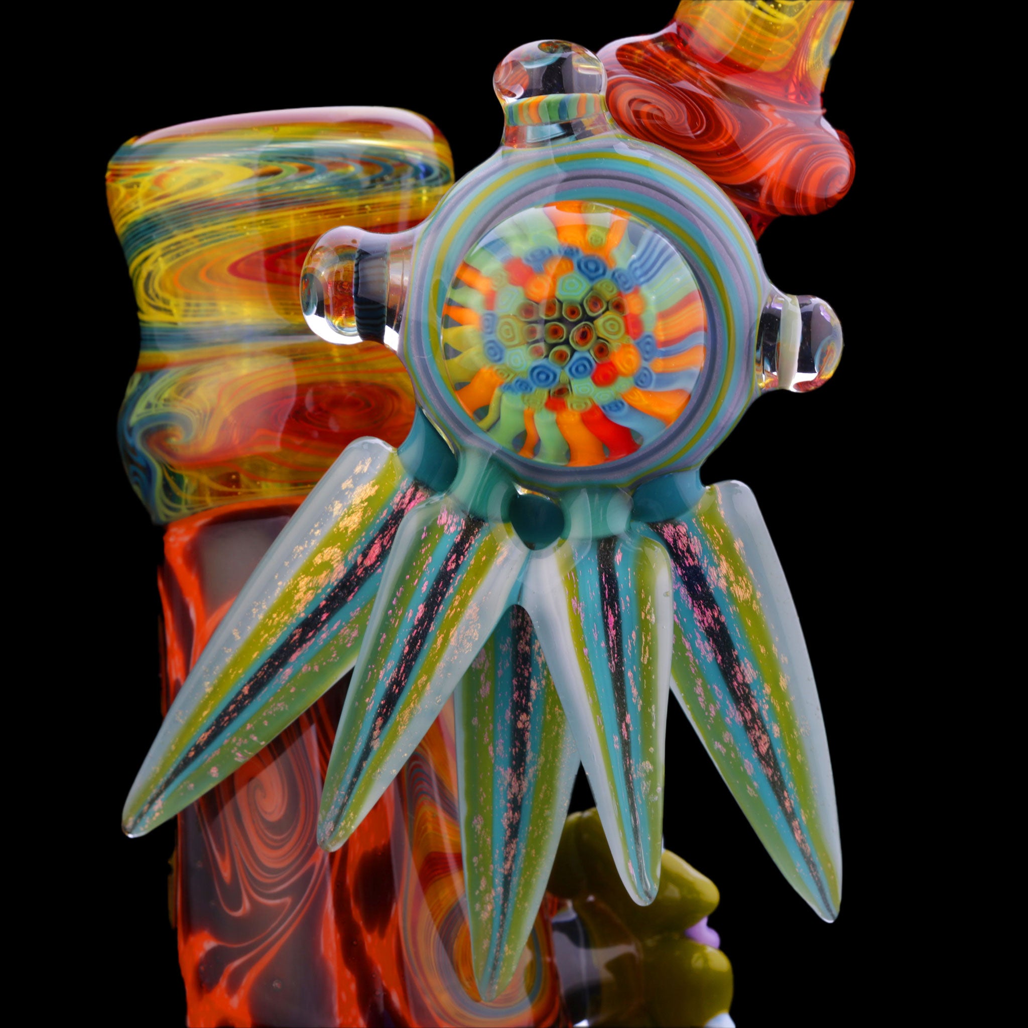 Rainbow Jaguar Bubbler