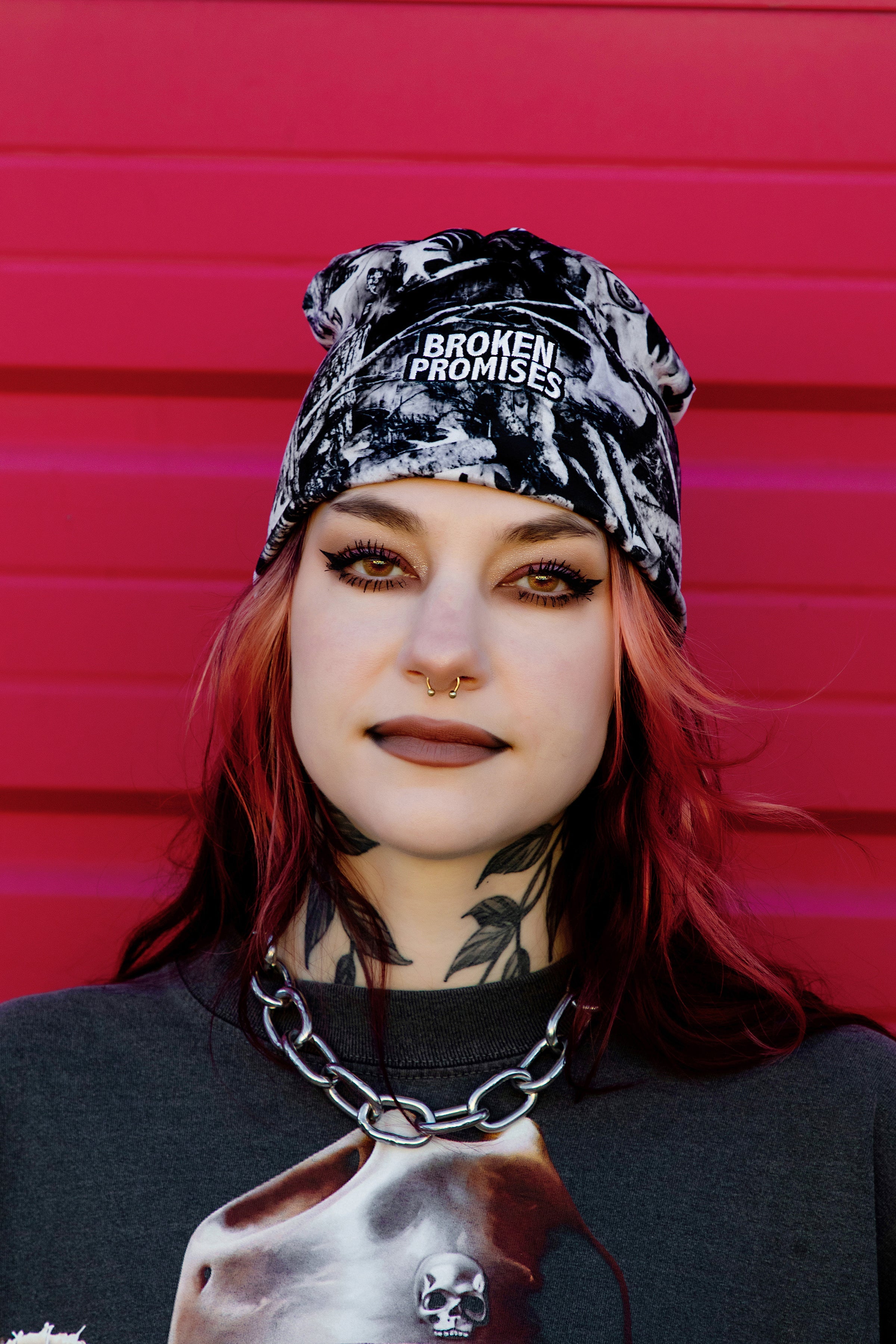 Cremation Camo Skully Beanie