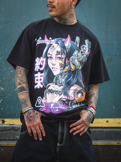 Cyborg Girl Tee