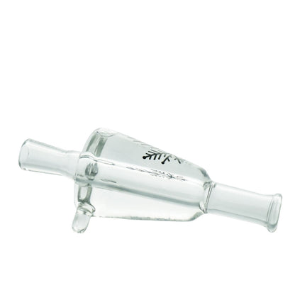 Glass cooler tip attachment with freezable glycerin cooling chamber