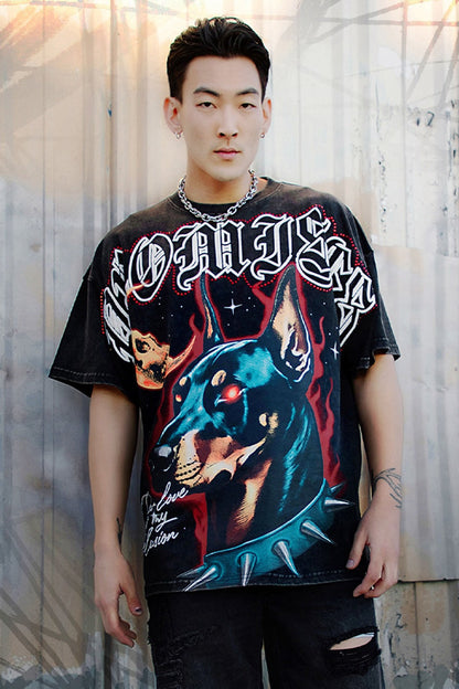 Delusion Tee Rhinestone