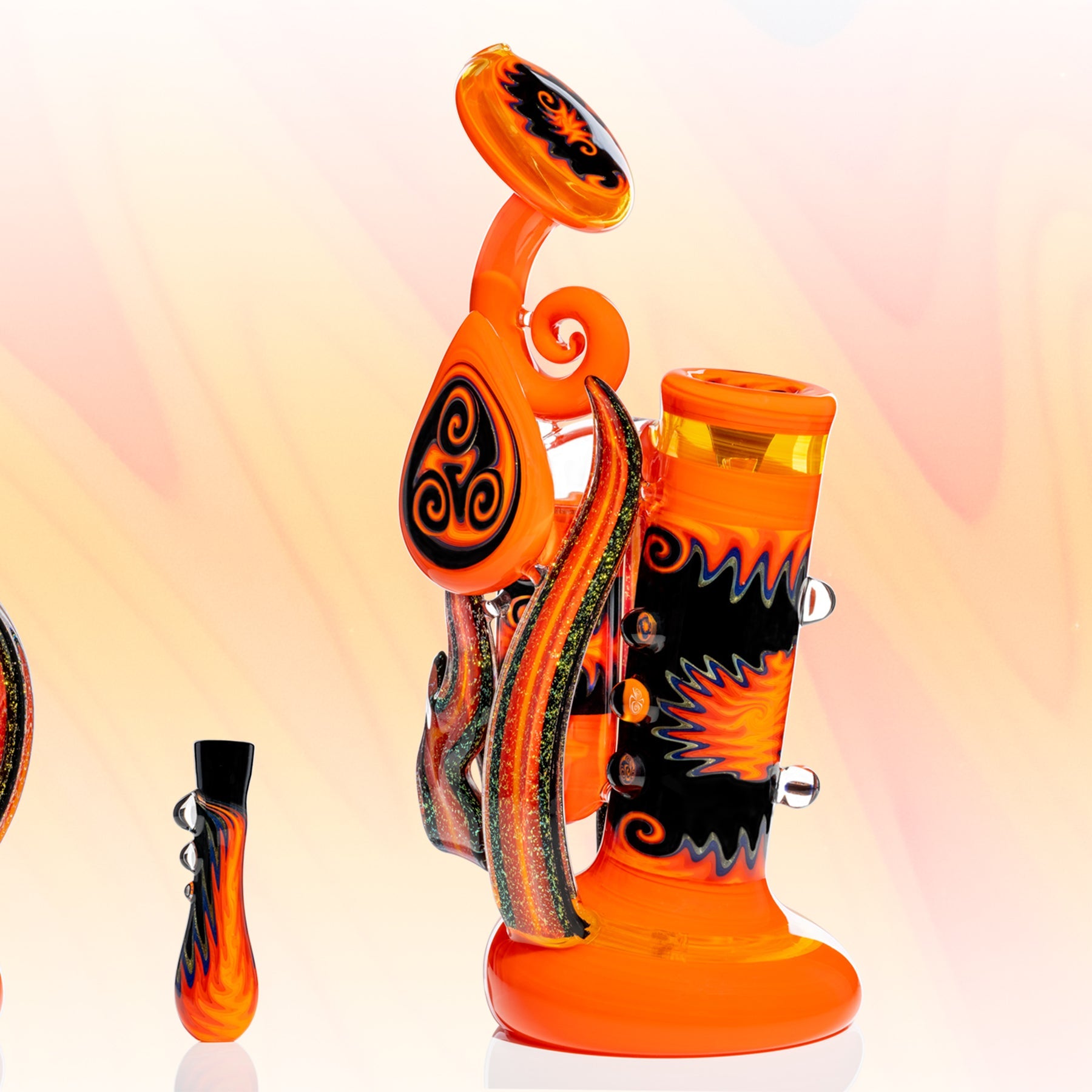 "Warmth" Double Bubbler