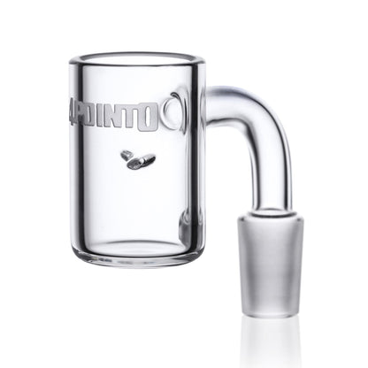 Tourbillon quartz banger with 25mm bucket and angled airflow holes