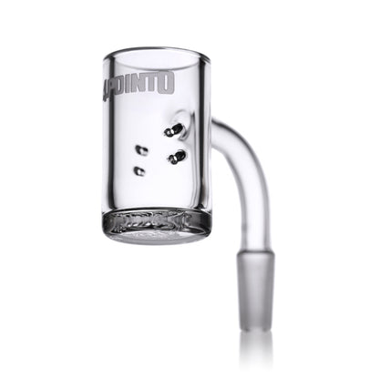 T4 Tourbillon 25mm quartz banger with beveled rim and thick polished disc