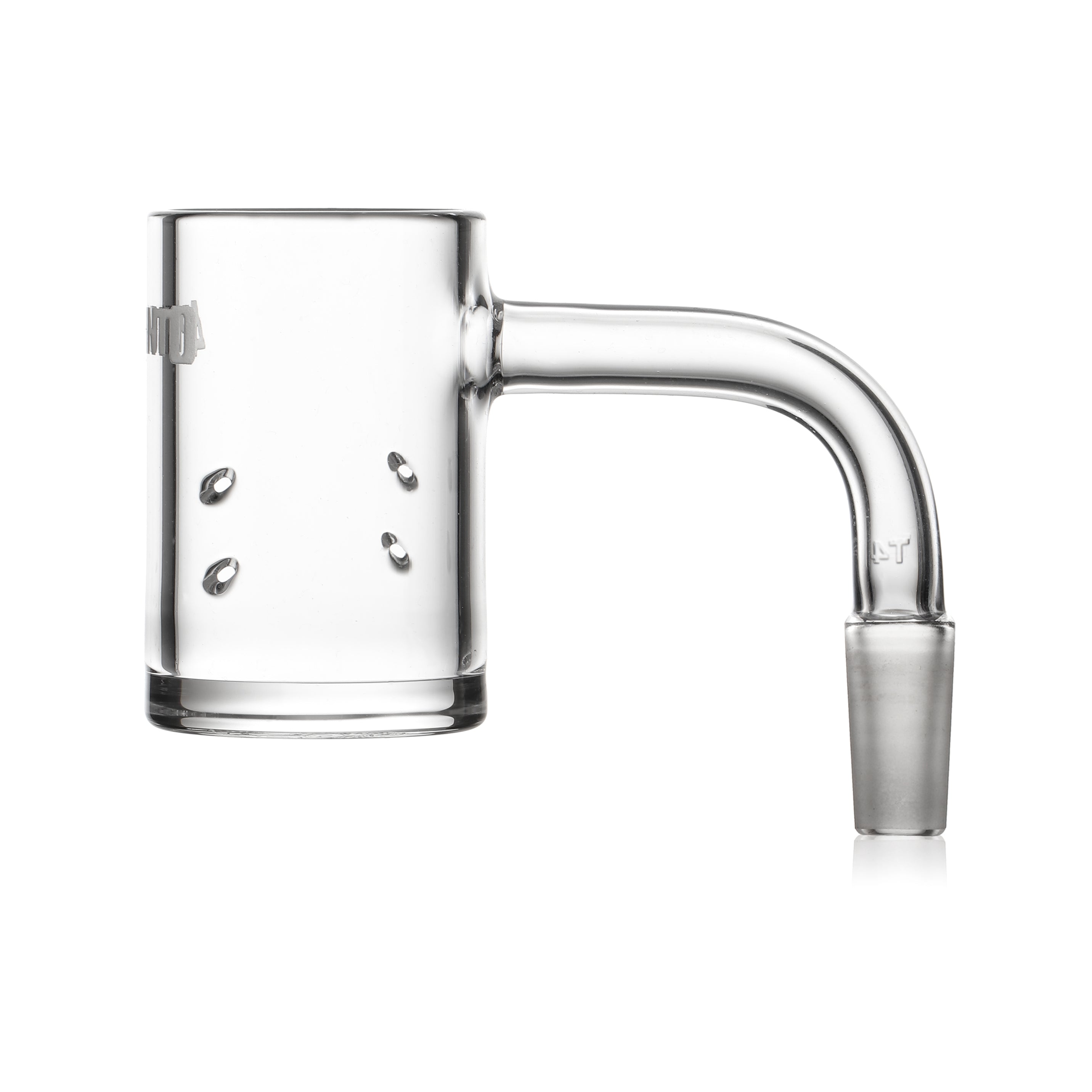 T4 XL quartz banger with 30mm bucket and beveled rim