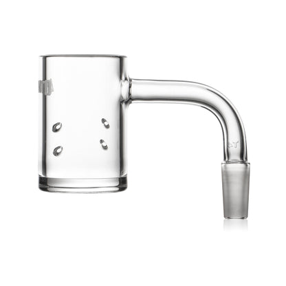 T4 XL quartz banger with 30mm bucket and beveled rim