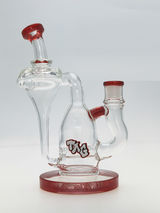 Multiplying Recycler - White Graffiti Red Accents