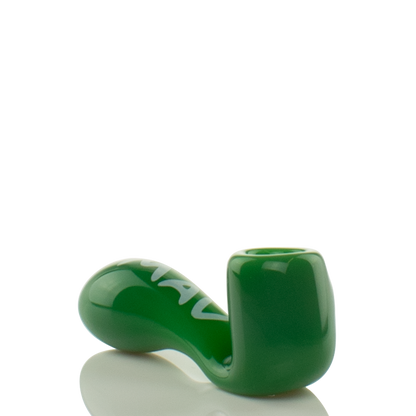 Pocket-sized colorful glass piece with ergonomic shape