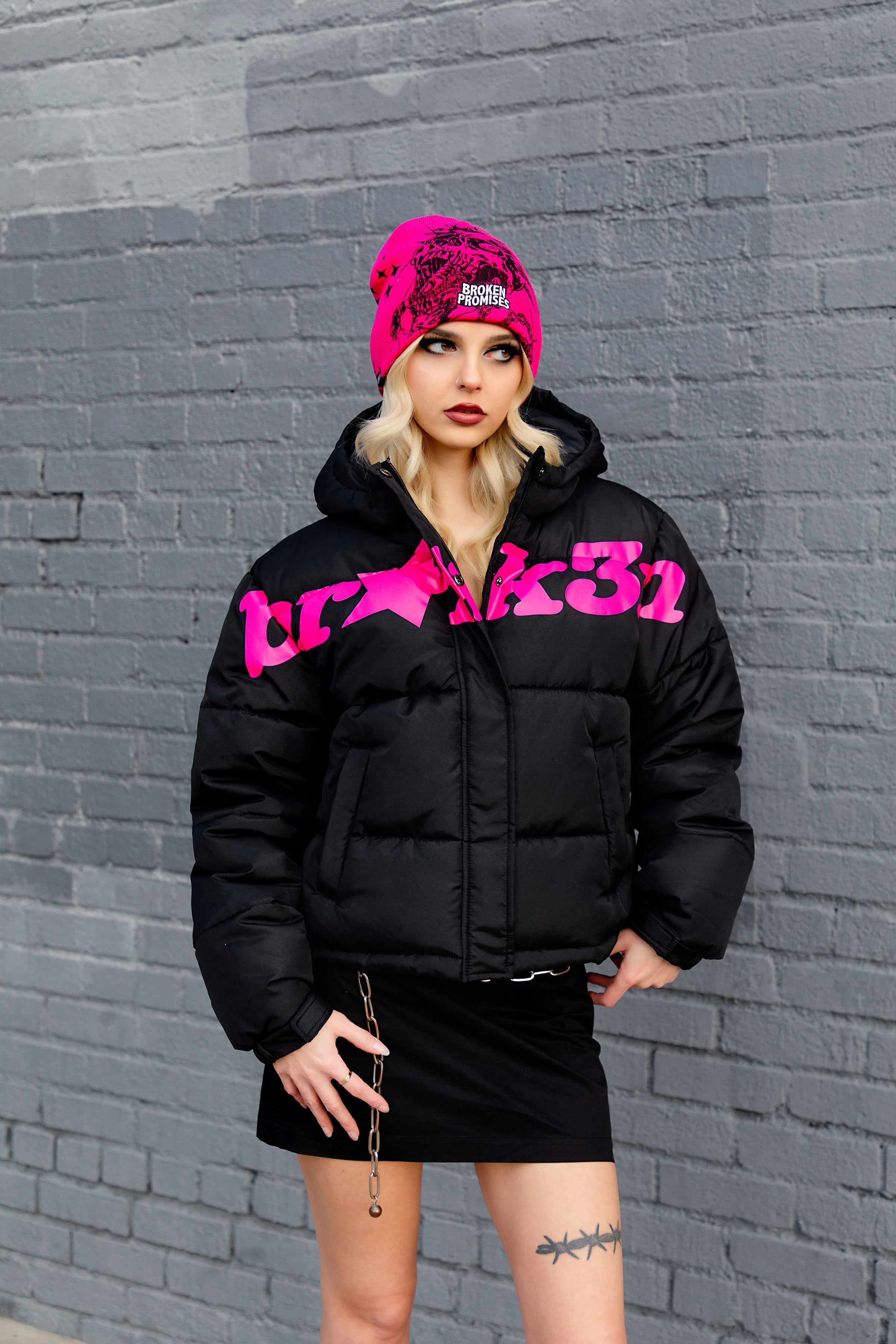 Faceless Puffer Jacket