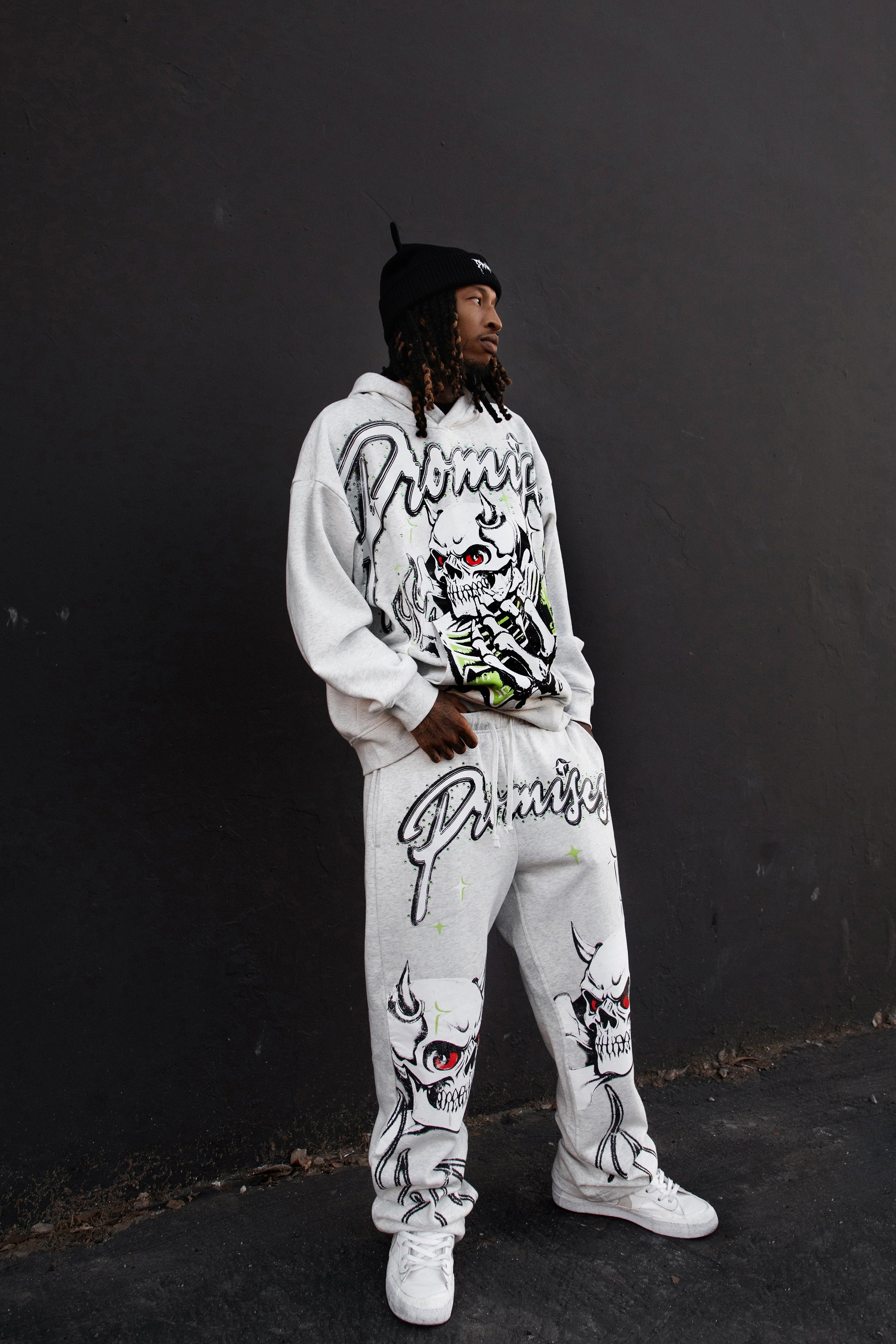 Get a Grip Rhinestone Hoodie