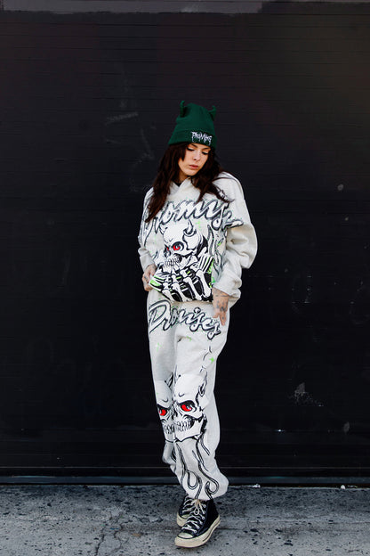 Get a Grip Rhinestone Sweatpants