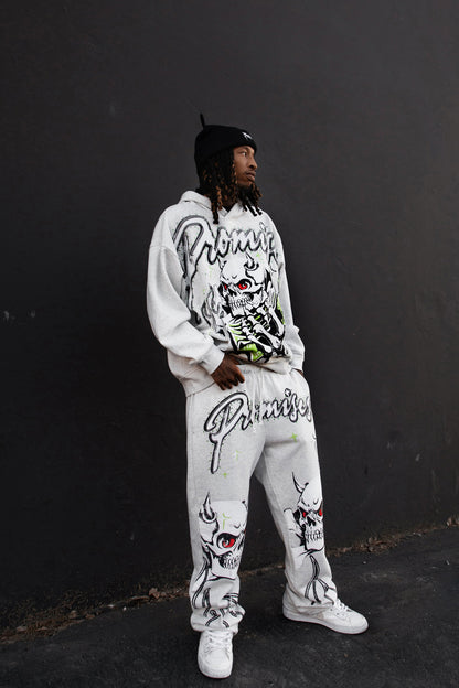 Get a Grip Rhinestone Sweatpants