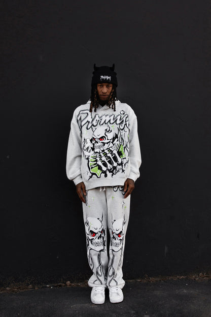 Get a Grip Rhinestone Sweatpants