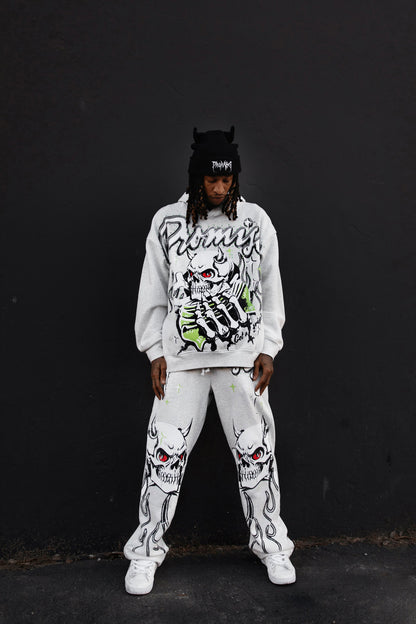 Get a Grip Rhinestone Sweatpants