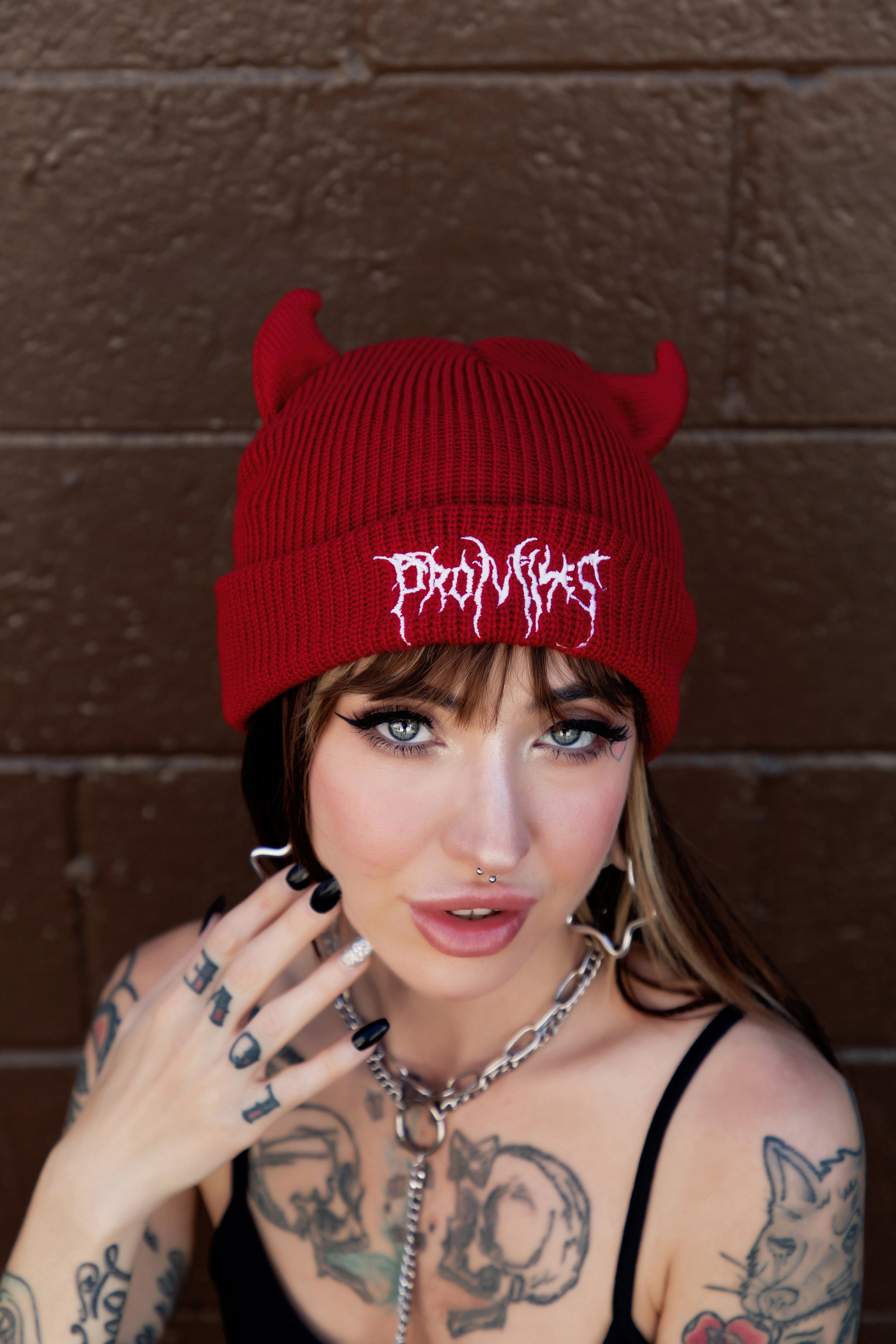 Horn Beanie