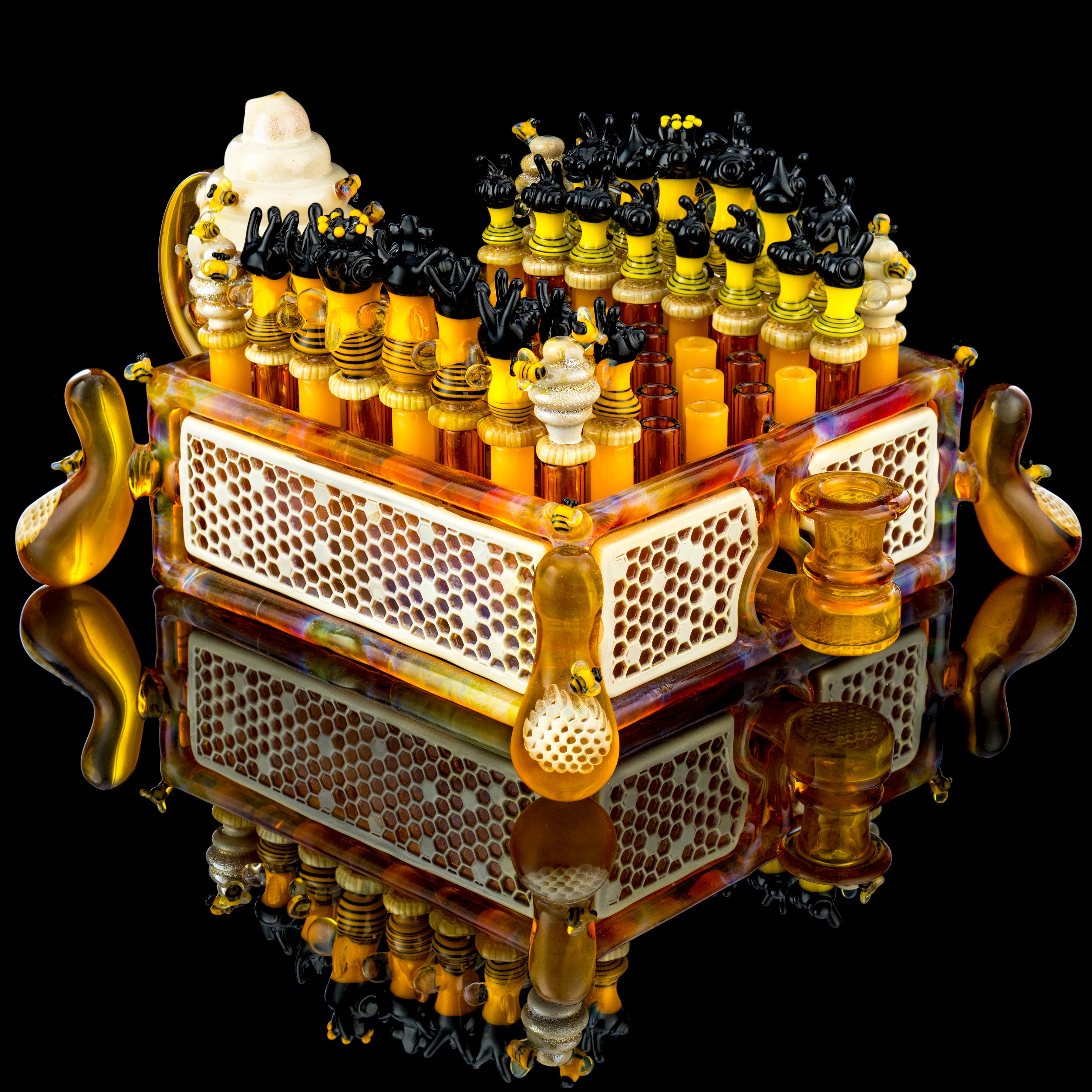 Honey Bee Chess Set