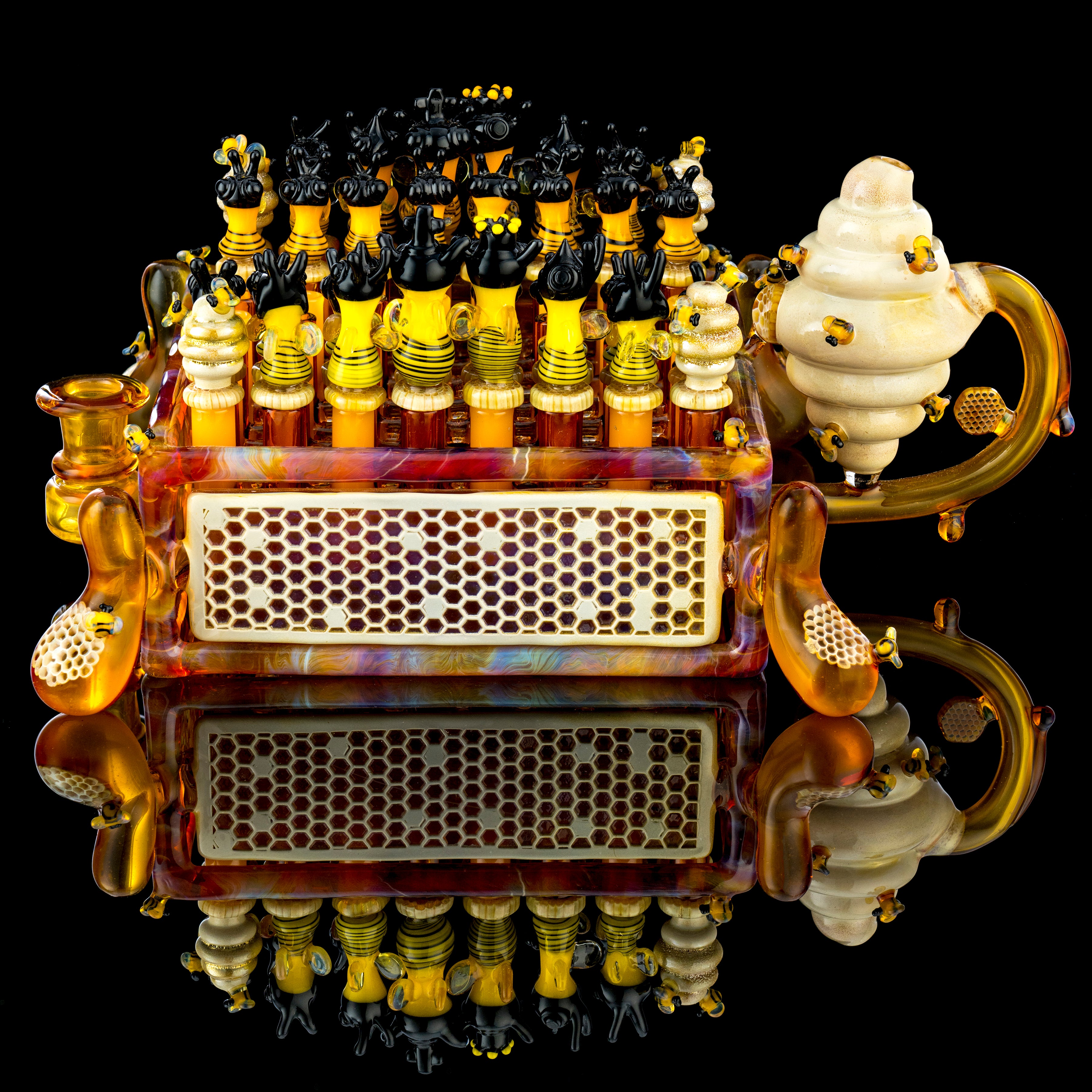 Honey Bee Chess Set