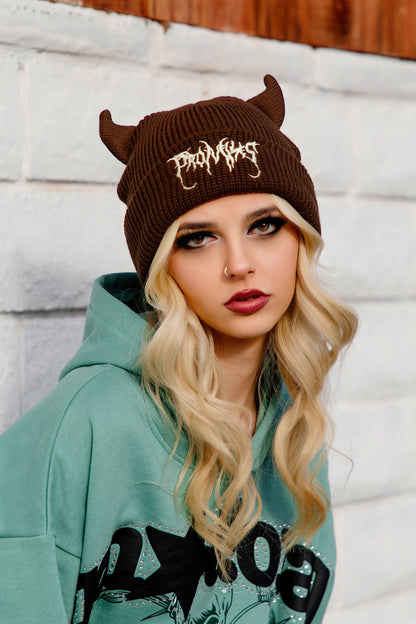 Horn Beanie