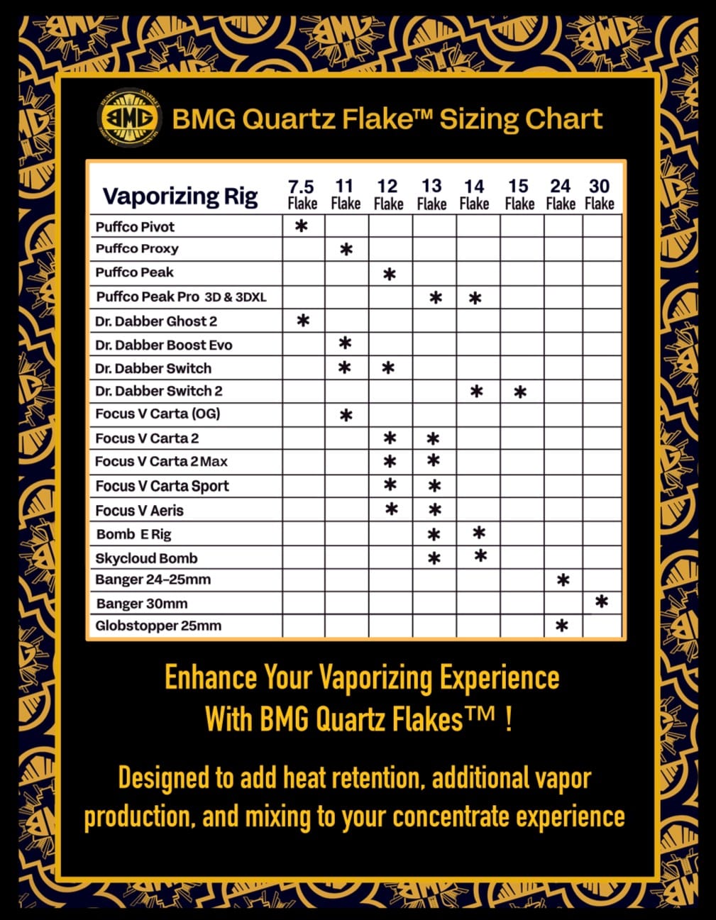 Quartz Flake - 11mm Edition