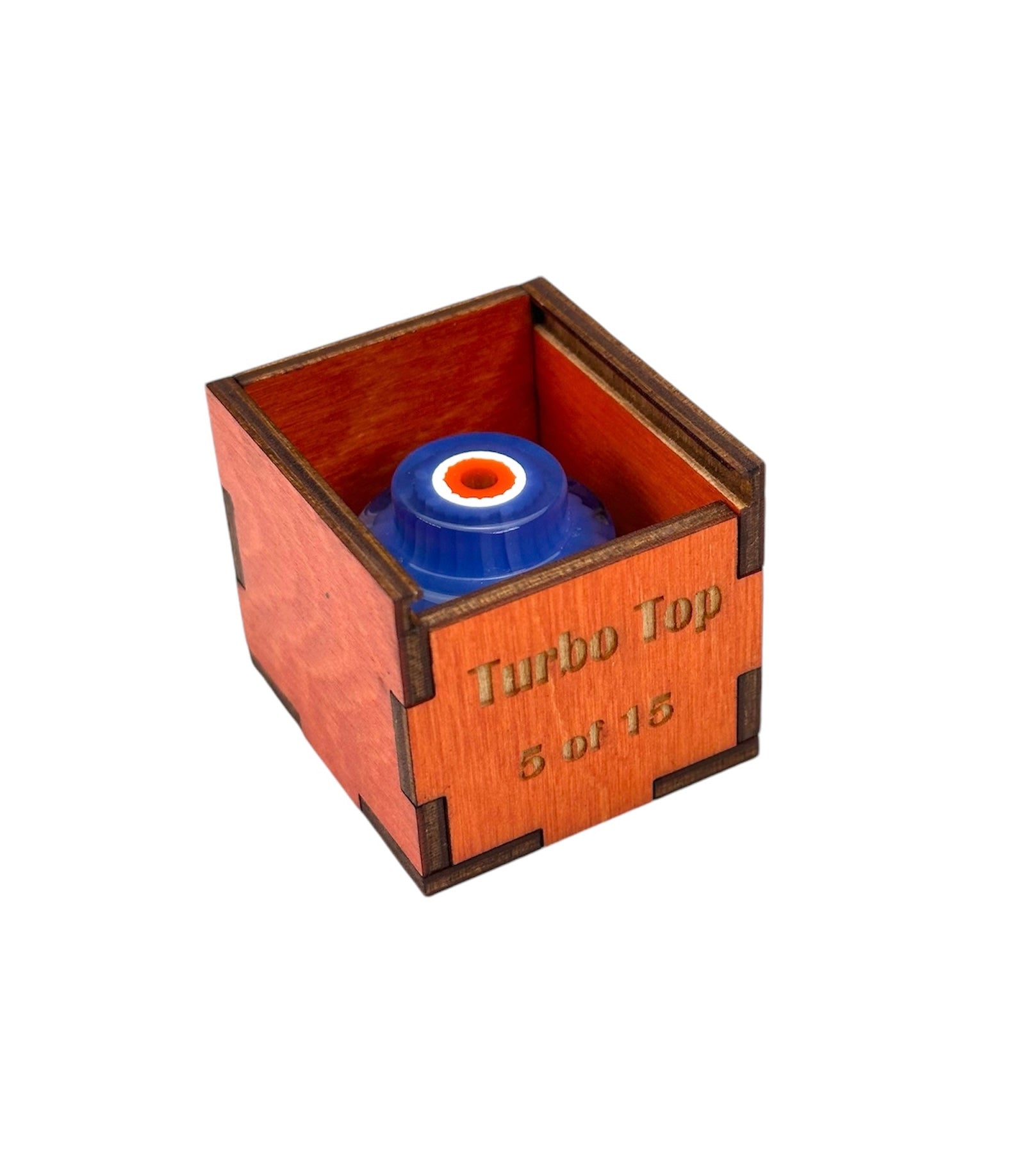 Handmade Collector Glass Turbo Top Dab Accessory