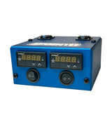 Aluminum Dual Port Enail Controller - Blue
