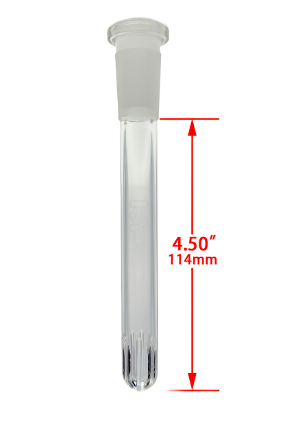 Closed End Rounded Super Slit Showerhead Downstem