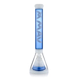 Manhattan Pyramid Beaker - Blue and White