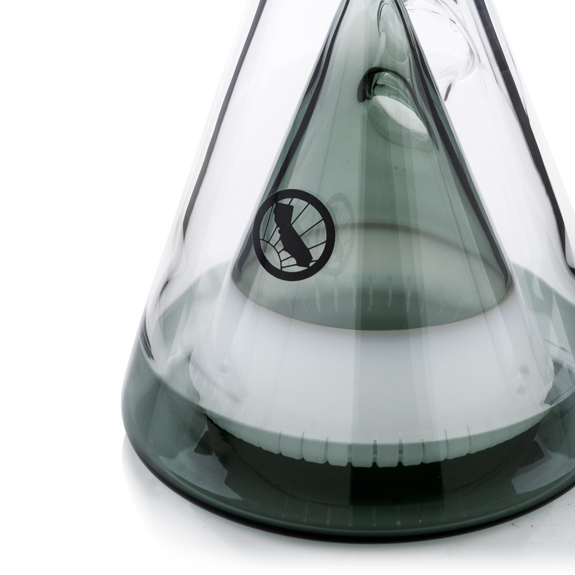 MAV Glass Colored Beaker with Slitted Pyramid Perc 