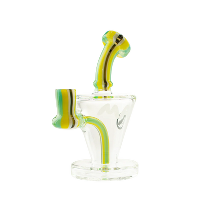 Mav glass green candy cone rig 