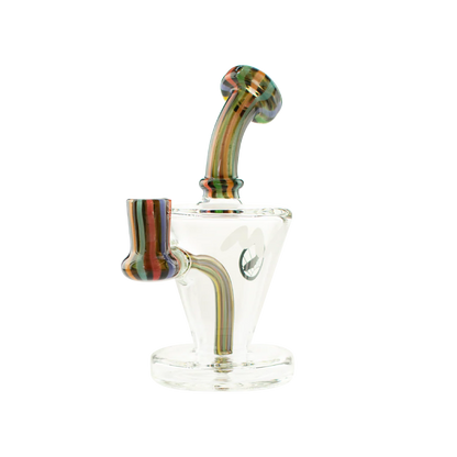 Mav glass rainbow candy cone rig 