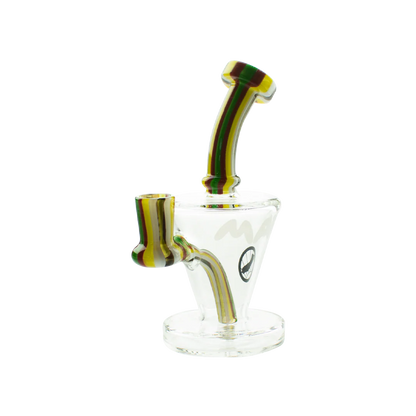 Mav glass yellow candy cone rig 