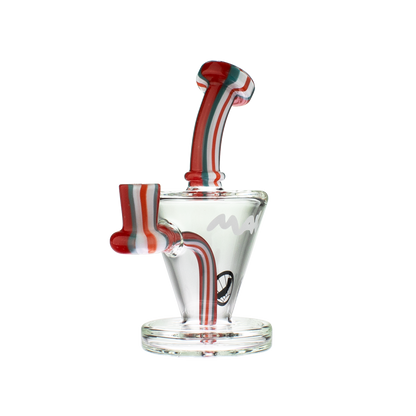 Mav glass red paste candy cone rig  