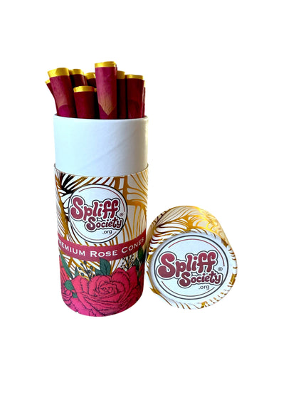 Rose Petal Botanical Cones