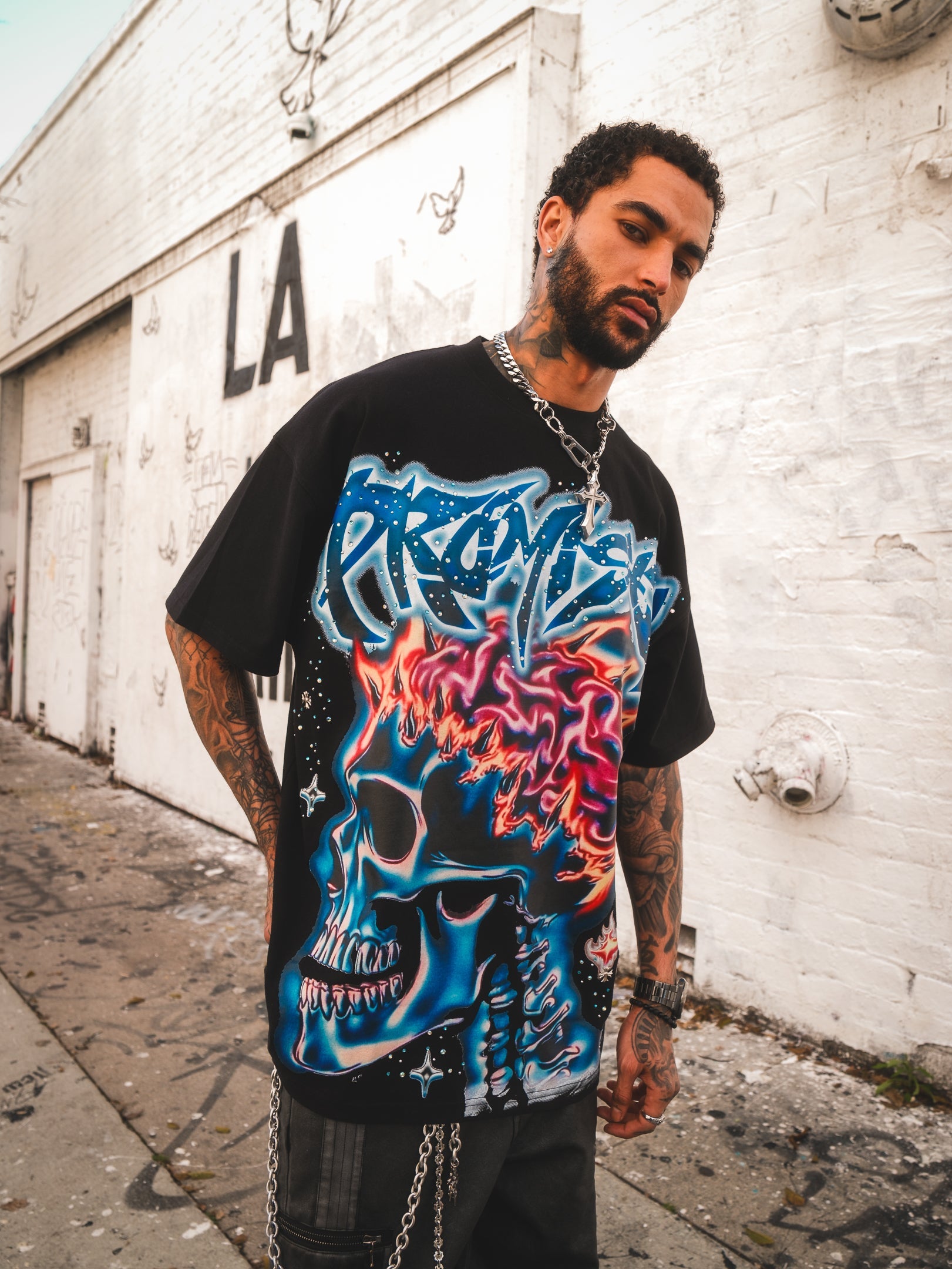 Numbskull Rhinestone Tee