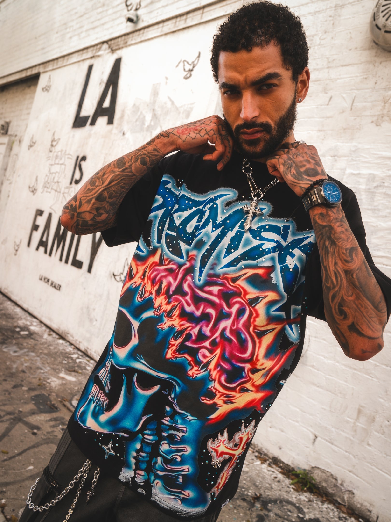 Numbskull Rhinestone Tee