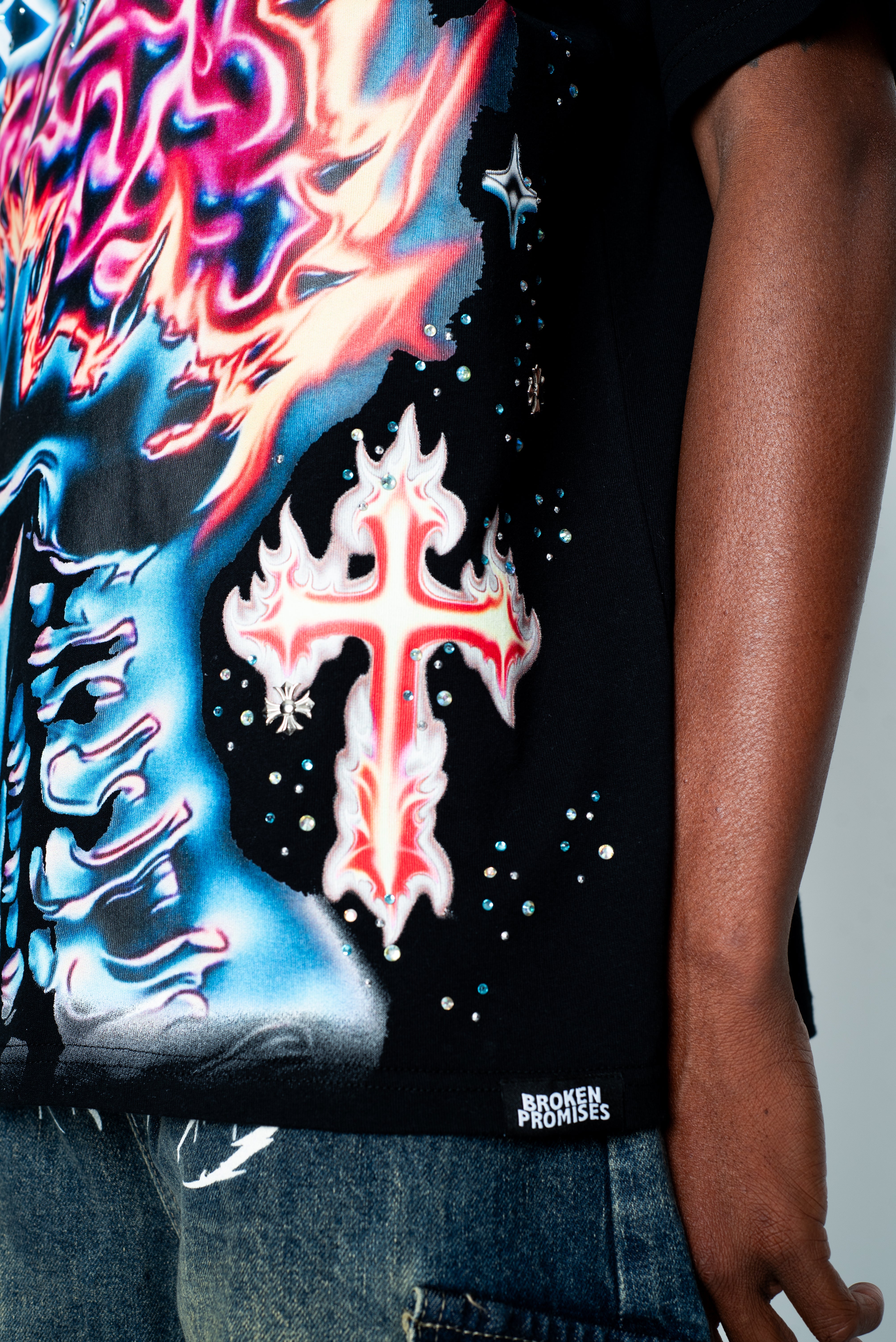 Numbskull Rhinestone Tee