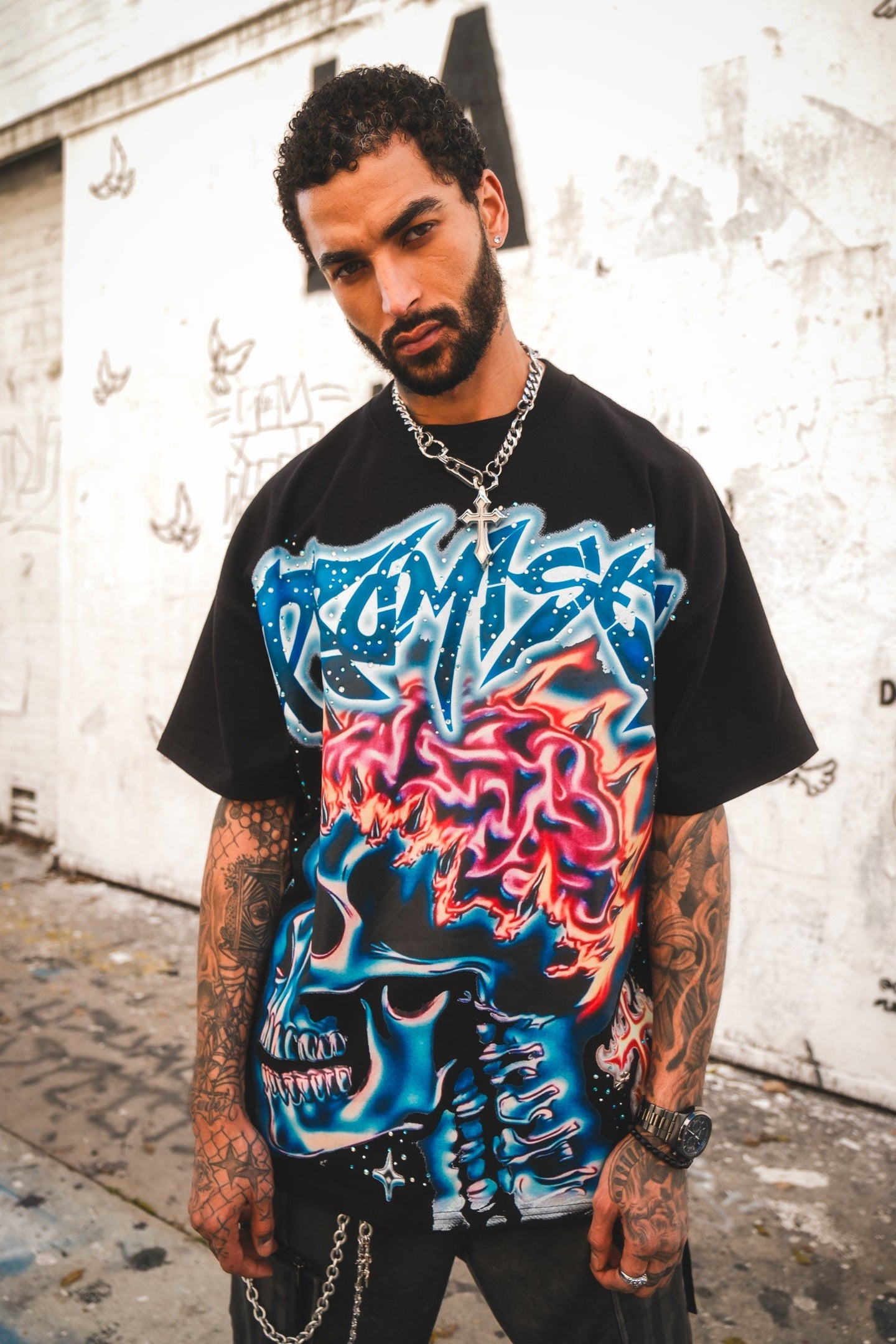 Numbskull Rhinestone Tee