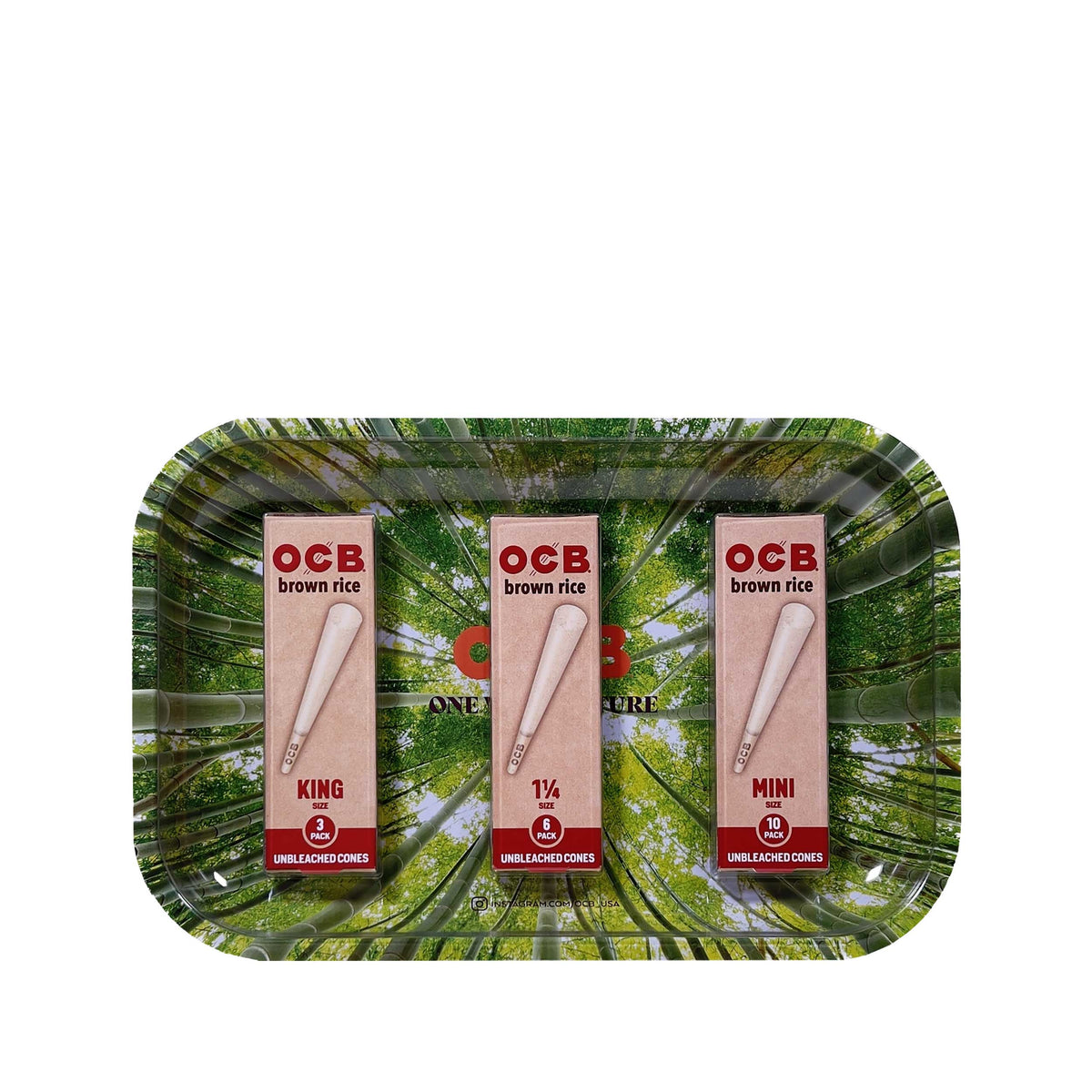 Rolling Brown Rice Cone Tray Bundle
