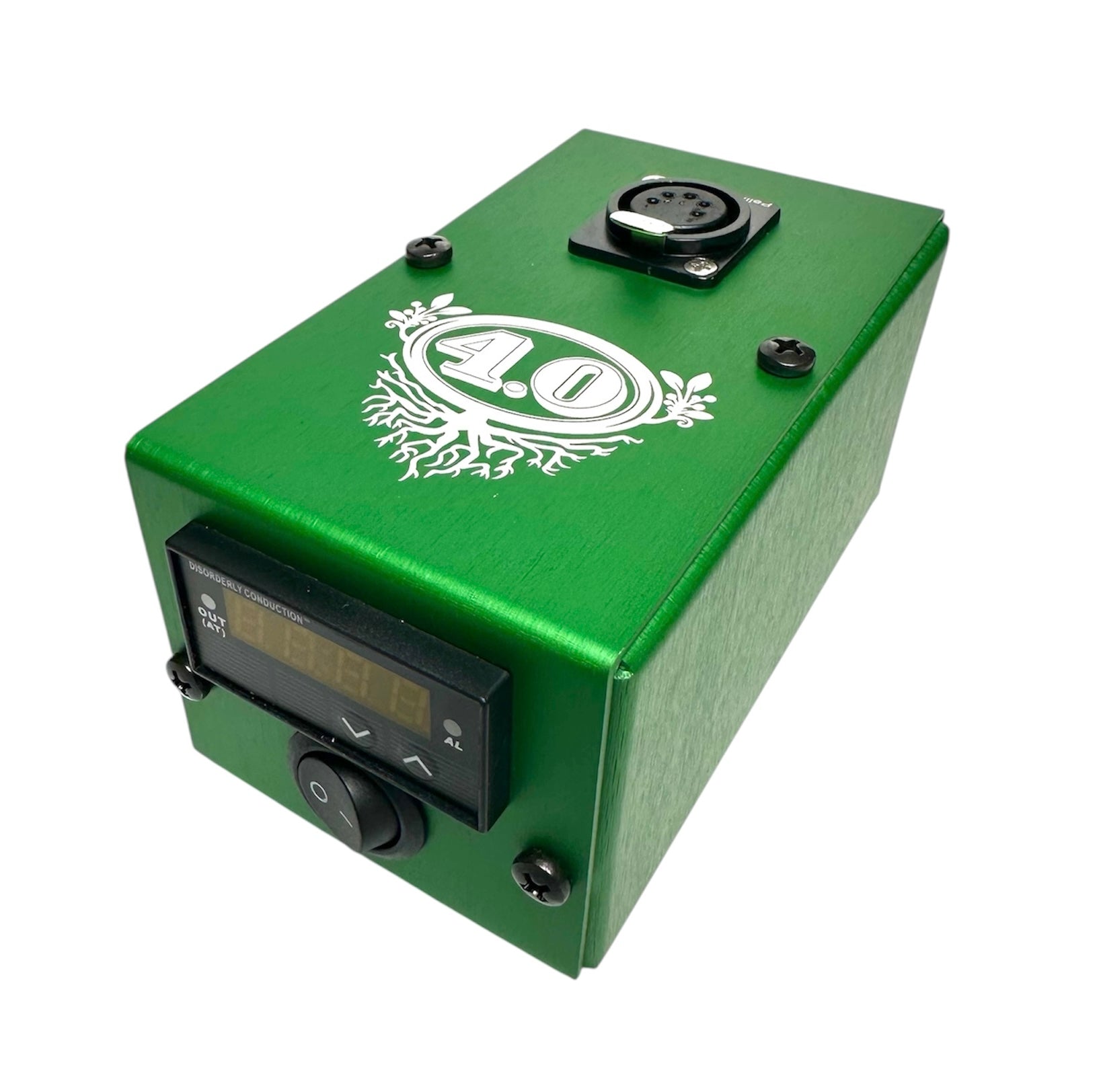 4.0 Glass Aluminum Enail Controller with Coil Port 