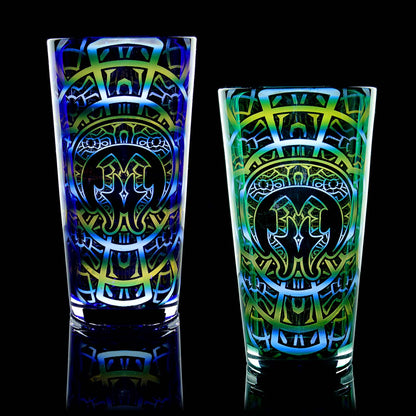 Hologram Pint Glass