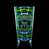 Hologram Pint Glass - Portal Teal