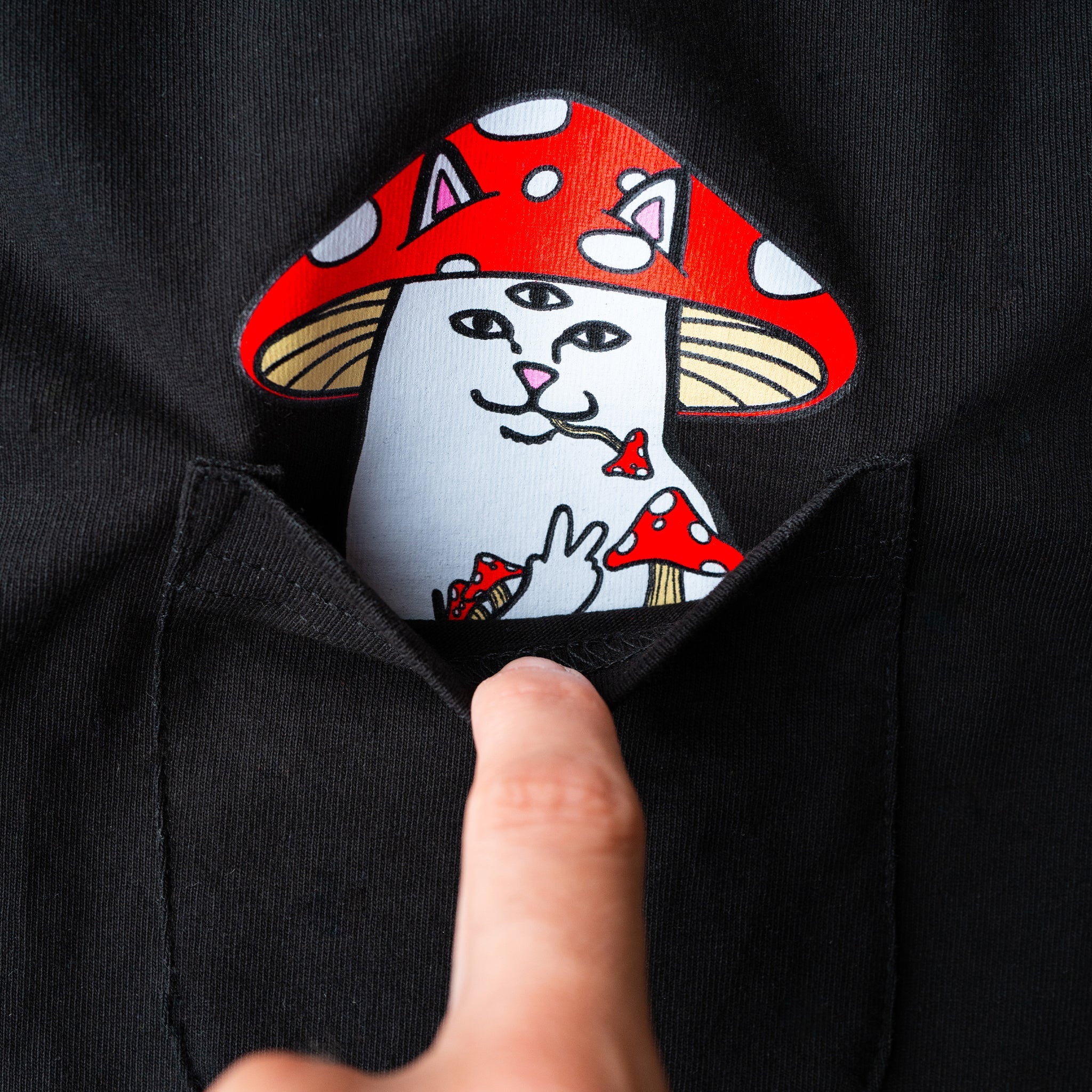 Enlightened Nermal Pocket Tee