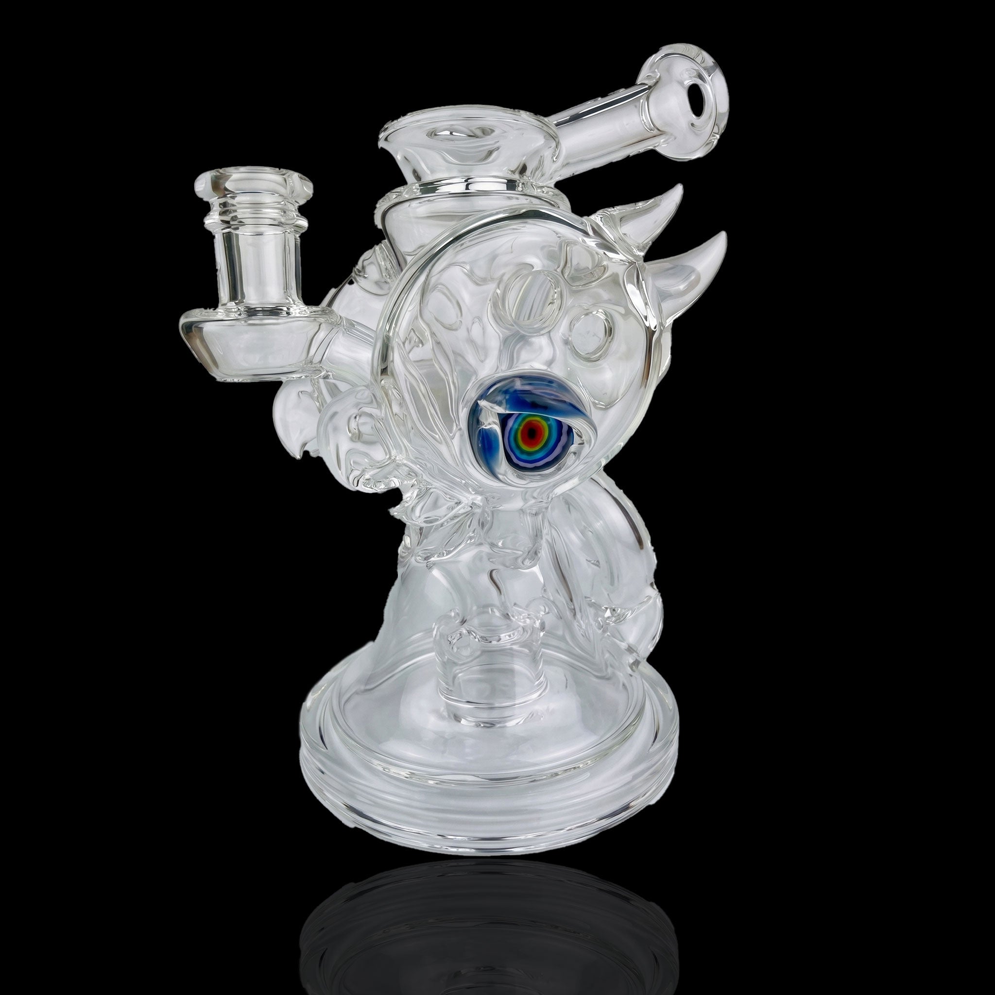 Clear Double Bird Recycler