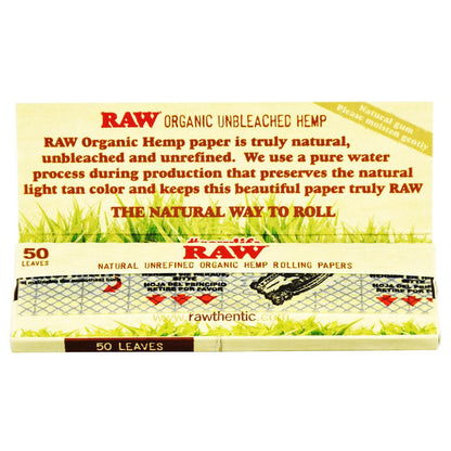 Organic Hemp Rolling Papers