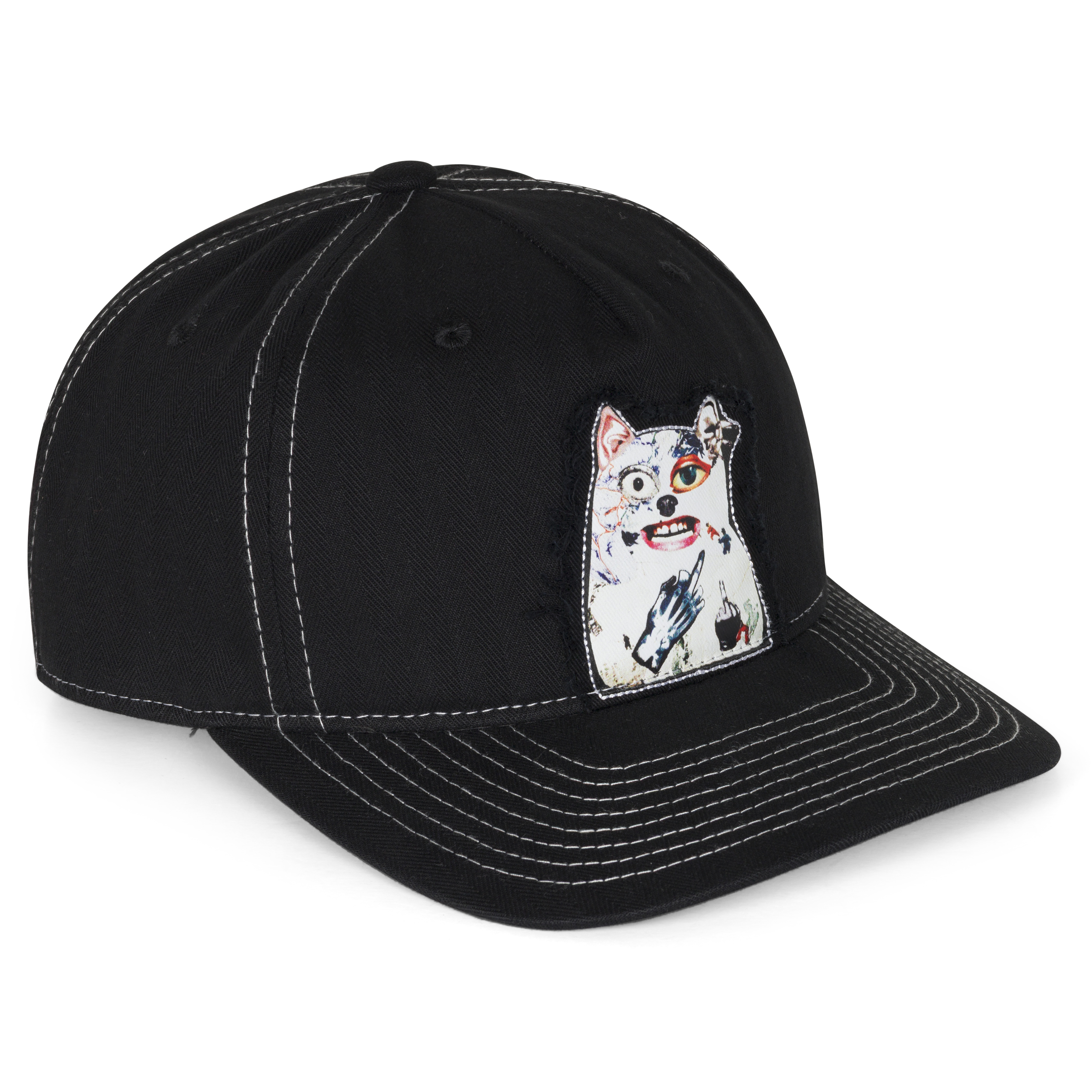 Lord Nermal Collage Snapback